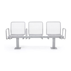 Solliden backed bench | Seating | nola