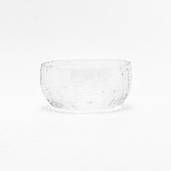 Wicker Glass Bowl