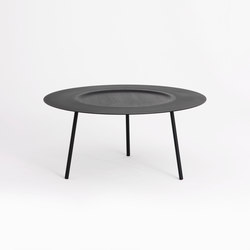 Woodplate Coffee Table Big Black | Mesas de centro | tre product