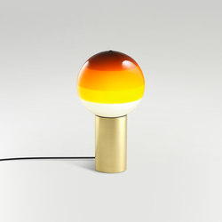 Dipping Light Amber-Brushed Brass | Table lights | Marset