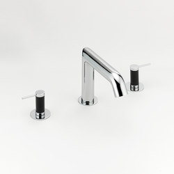 Anoa | Rim mounted three-hole basin mixer | Wash basin taps | THG Paris