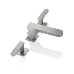 Profil | with lever Rim mounted 3-hole basin mixer | Wash basin taps | THG Paris
