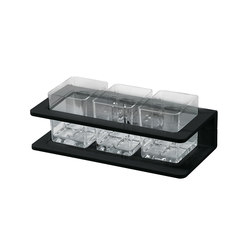 Creativa Glass holder, triple | Bathroom accessories | Bodenschatz