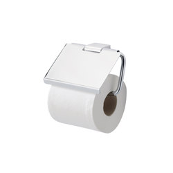 Lindo Toilet paper holder with lid | Paper roll holders | Bodenschatz