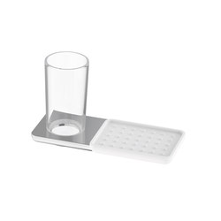 Liv Glass holder and soap holder | Soap holders / dishes | Bodenschatz