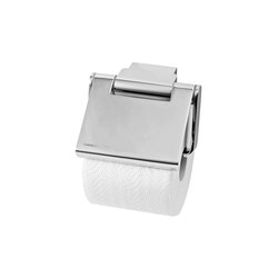 Nandro Toilet paper holder with lid | Paper roll holders | Bodenschatz