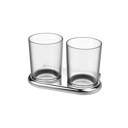 Nia Double glass holder | Portacepillos / Portavasos | Bodenschatz