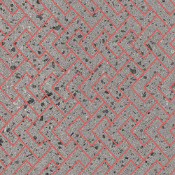 Maiolicata Incastro Cherry 15X120 | M15120INC | Ceramic tiles | Ornamenta