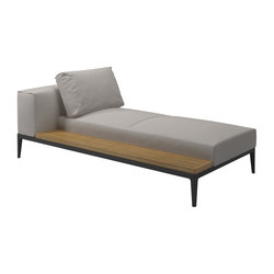 Grid Left/Right Chaise Unit | Sofas | Gloster Furniture GmbH