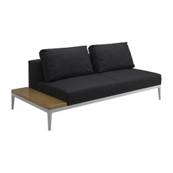 Grid Left / Right End Table Unit | Sofas | Gloster Furniture GmbH