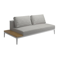 Grid Left / Right End Table Unit | Sofas | Gloster Furniture GmbH