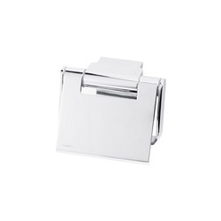 Simara Toilet paper holder with lid | Paper roll holders | Bodenschatz