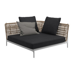 Grand Weave Large Corner Unit | Sun loungers | Gloster Furniture GmbH