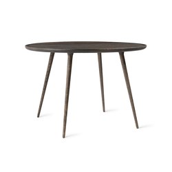 Accent Dining Table - Sirka Grey Stained Oak - Ø110 |  | Mater