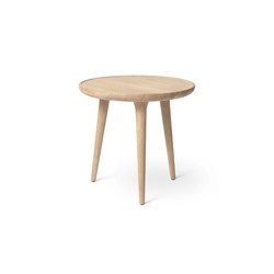 Accent Side Table - Mat Lacquered Oak - Small | Side tables | Mater
