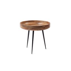 Bowl Table - Natural Lacquered Mango Wood- S | Tables d'appoint | Mater