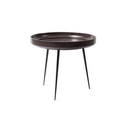 Bowl Table - Sirka Grey Stained Mango Wood- L | Tavolini alti | Mater