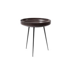 Bowl Table - Sirka Grey Stainec Mango Wood- M | Side tables | Mater