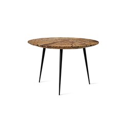 Disc side Table - Jungle Brown Marble - Small | Coffee tables | Mater