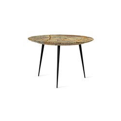 Disc side Table - Jungle Green Marble - Small | Coffee tables | Mater