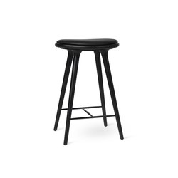 High Stool - Black Stained Oak - 69 cm | Bar stools | Mater