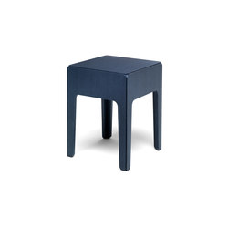 Wood side table tall | Tabletop square | Eponimo