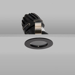 Aquabeam 50 Black Medium 2700K | Recessed ceiling lights | John Cullen Lighting
