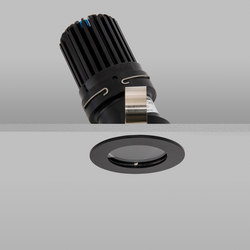 Aquabeam 50+ Black Medium 2700K | Recessed ceiling lights | John Cullen Lighting