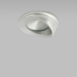 Etta Eyelid Aluminium 2700K | Recessed ceiling lights | John Cullen Lighting
