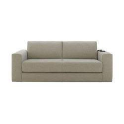 Do Not Disturb | Bed Settee With 2 Arms Bedding 160 With Electric Mechanism | Sofas | Ligne Roset