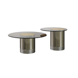 Tau 40 Steel vetro | Coffee tables | Reflex