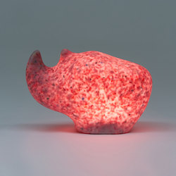Lamp Rhino | Strawberry | Kids lights | ecoBirdy