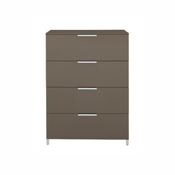 Everywhere | Sideboard Unit 4 Drawers  / Lacquers - Price B - / Lacquers | Buffets / Commodes | Ligne Roset