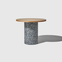 Confetti Round Table | Central base | DesignByThem