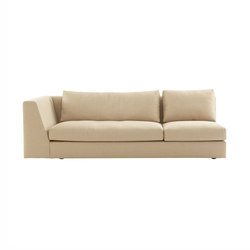 Exclusif | Large 1-Armed Settee Right With Armrest A Complete Item | Divani | Ligne Roset