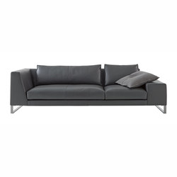 Exclusif 2 | Large Asymmetrical Settee Left Complete Item | Canapés | Ligne Roset