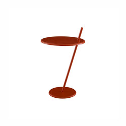 Good Evening | Pedestal Table Terra  Cotta | Side tables | Ligne Roset