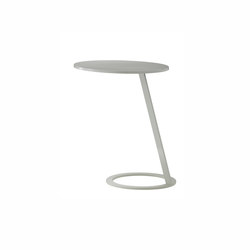 Good Morning | Pedestal Table White Lacquer | Side tables | Ligne Roset