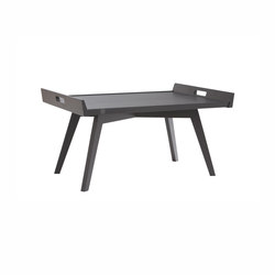 Lupo | Low Table Black Stained Oak | Side tables | Ligne Roset
