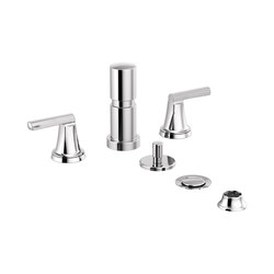 Two Handle Bidet Faucet with Lever Handles