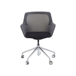 Piccione | Carver Chair Aluminium Base On Castors | Chairs | Ligne Roset