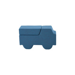 Softruck | Footstool Blue | Kids furniture | Ligne Roset