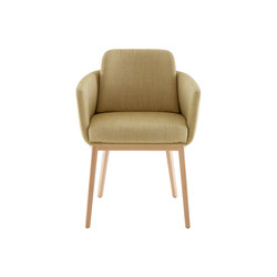 Tadao | Carver Chair Base In Natural Beech | Chairs | Ligne Roset