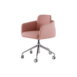 Tadao | Carver Chair Aluminium Base On Castors | Chairs | Ligne Roset