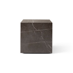 Plinth Cubic | Brown Grey | Mesas auxiliares | Audo Copenhagen