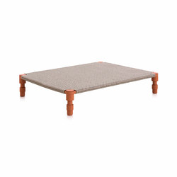Garden Layers Doble Indian bed Gofre terracotta | Day beds / Lounger | GAN