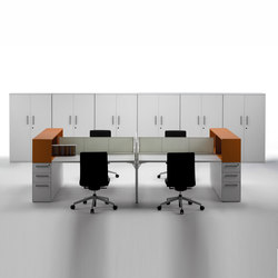 Layer Operative Desking System | Tabletop rectangular | Guialmi