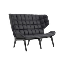 Mammoth Sofa, Black / Vintage Leather Anthracite 21003