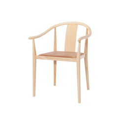 Shanghai Dining Chair, Natural - Vintage Leather Camel