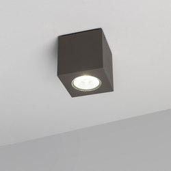 Cube XL ceiling grey | Außen Deckenanbauleuchten | Dexter